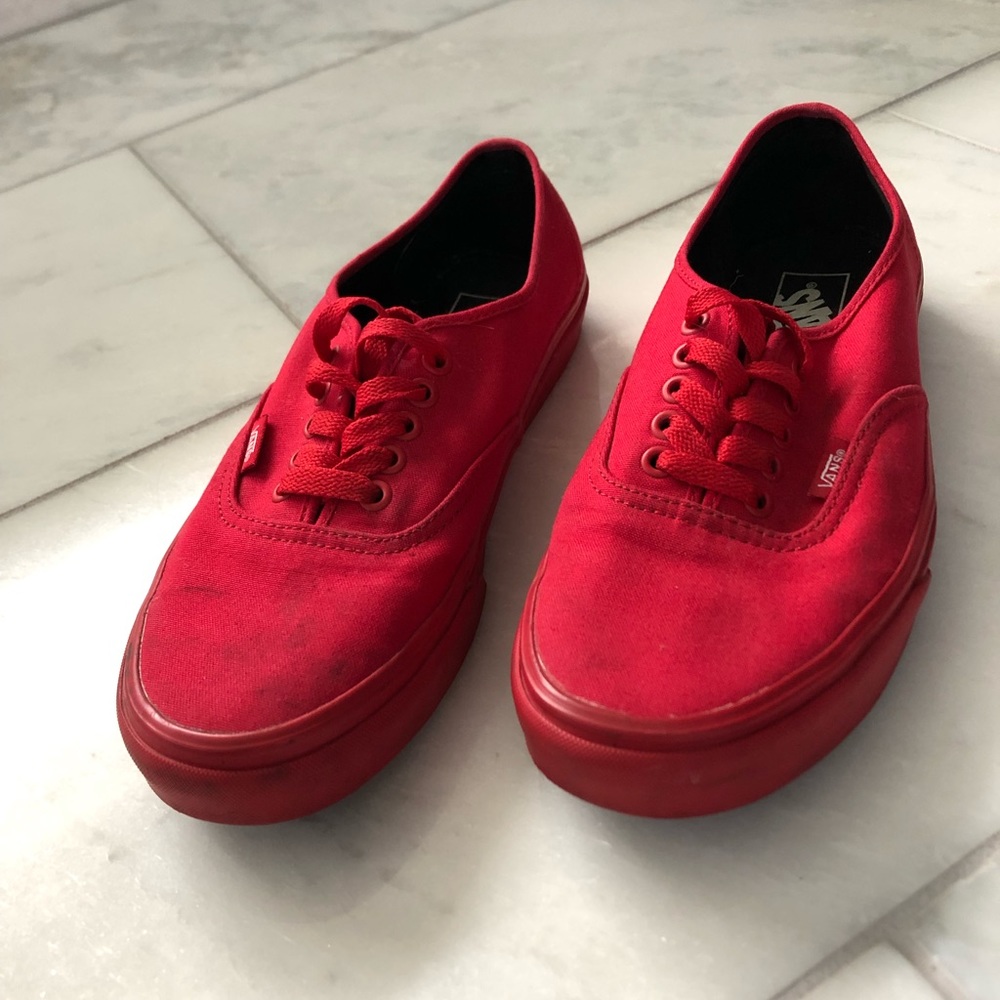 Red Vans
